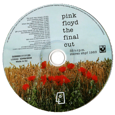 The Final Cut - Pink Floyd - "Tilos az A" - http://tlos-az-a.hu